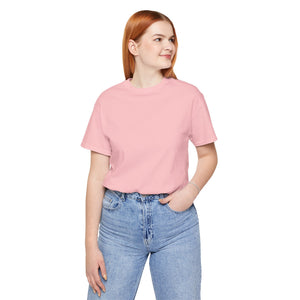 women wearing a plain pink t-shirt and blue jeans on a white background | AH Urban Wear PK